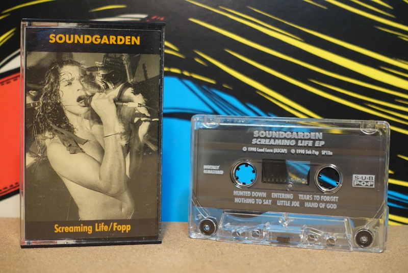 Soundgarden - Screaming Life/ Fopp (Cassette) - Cassette
