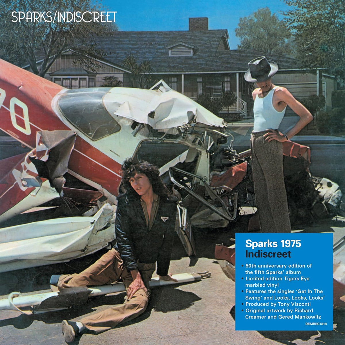 Sparks - Indiscreet: 50th Anniversary Edition (Limited Edition, "Tiger's Eye" Colored Vinyl) [Import] - Vinyl