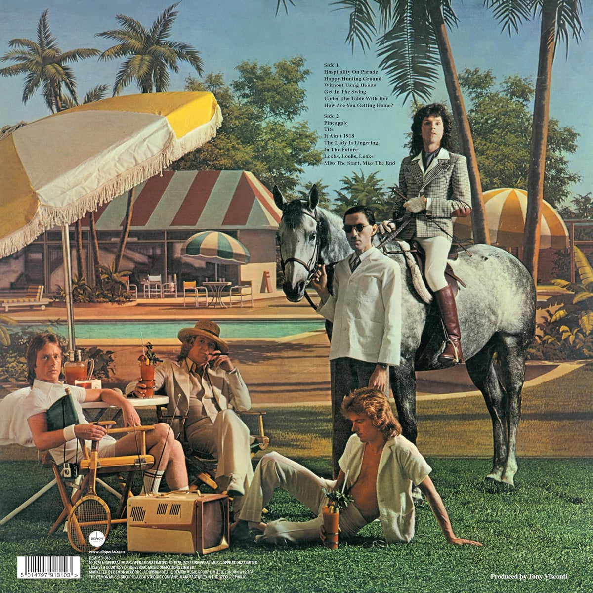 Sparks - Indiscreet: 50th Anniversary Edition (Limited Edition, "Tiger's Eye" Colored Vinyl) [Import] - Vinyl