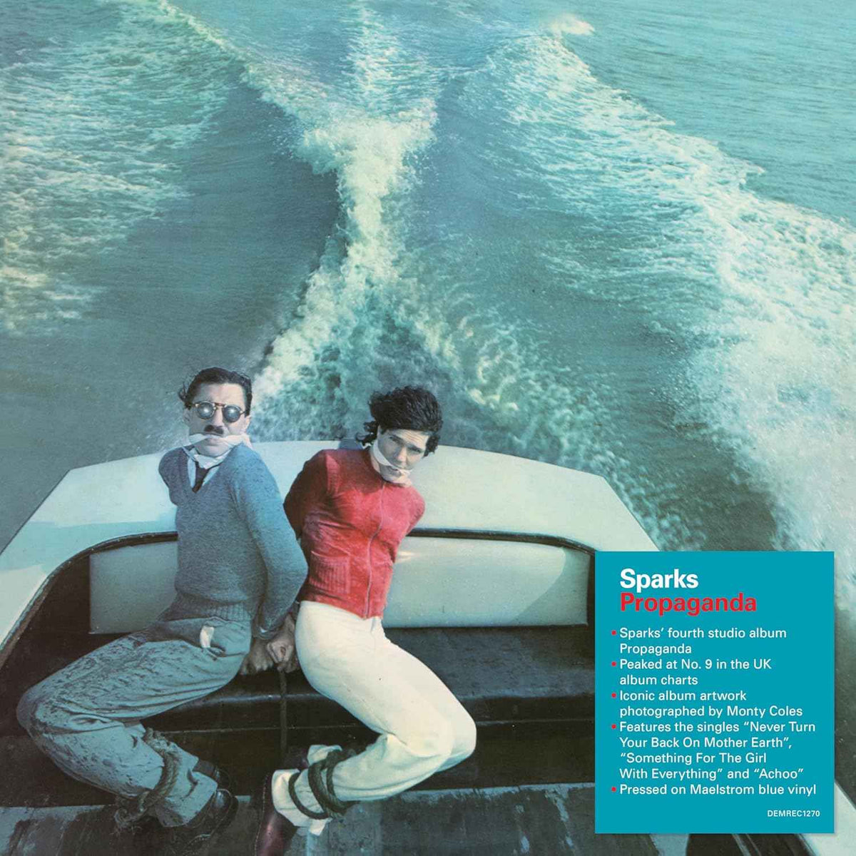 Sparks - Propaganda: 50th Anniversary Edition (Limited Edition, 140 Gram "Maelstrom" Blue Colored Vinyl) [Import] - Vinyl