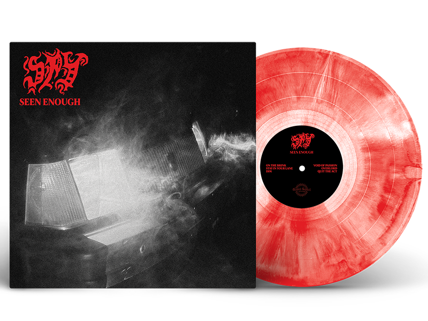 Spy - Seen Enough (Indie Exclusive, Red and White Galaxy Colored Vinyl) - Vinyl