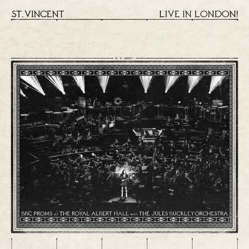 St. Vincent - Live in London! (BBC Proms at the Royal Albert Hall) [Explicit Content] (2 Lp's) - Vinyl