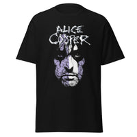 Alice Cooper - Early 2000s Vintage Jumbo Print T-Shirt - Black