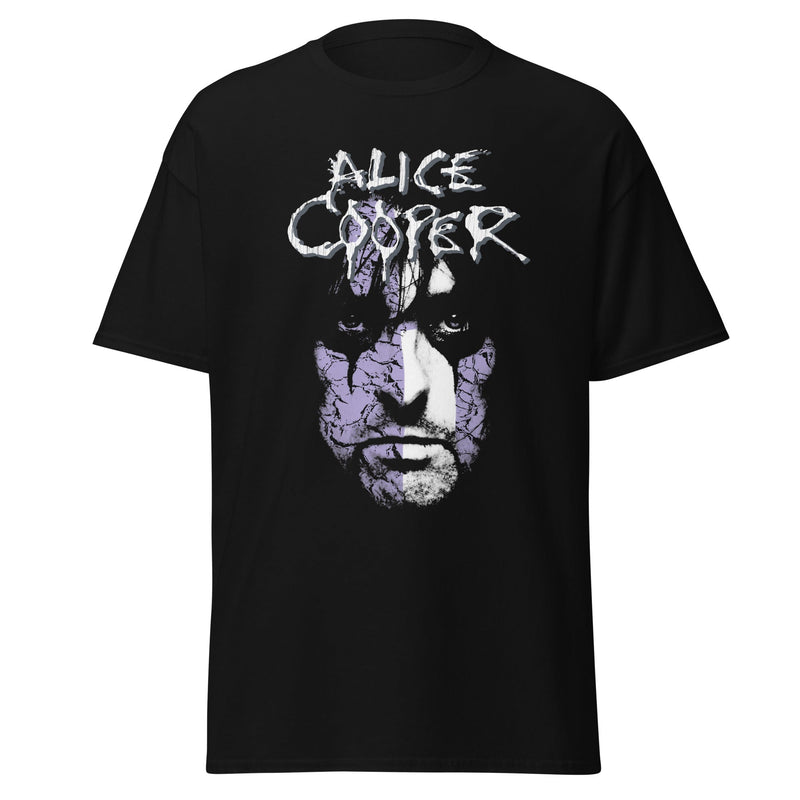Alice Cooper - Early 2000s Vintage Jumbo Print T-Shirt - Black