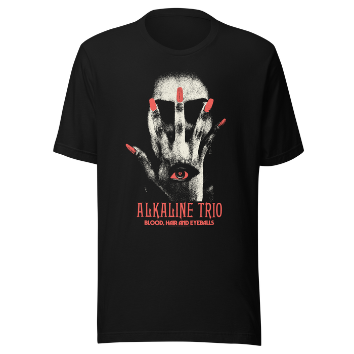 Stakes - Alkaline Trio Blood, Hair, and Eyeballs T-Shirt - Black