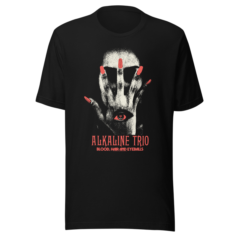 Stakes - Alkaline Trio Blood, Hair, and Eyeballs T-Shirt - Black