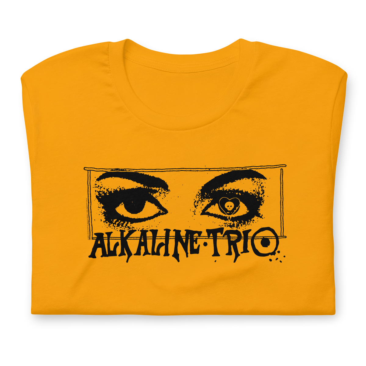 Stakes - Alkaline Trio Chicago's Finest T-Shirt - Gold
