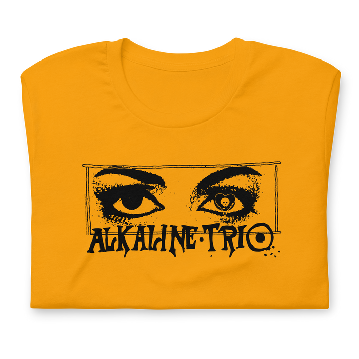 Stakes - Alkaline Trio Chicago's Finest T-Shirt - Gold