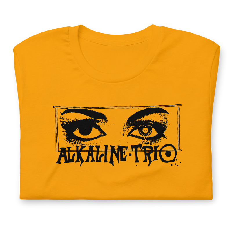 Stakes - Alkaline Trio Chicago's Finest T-Shirt - Gold