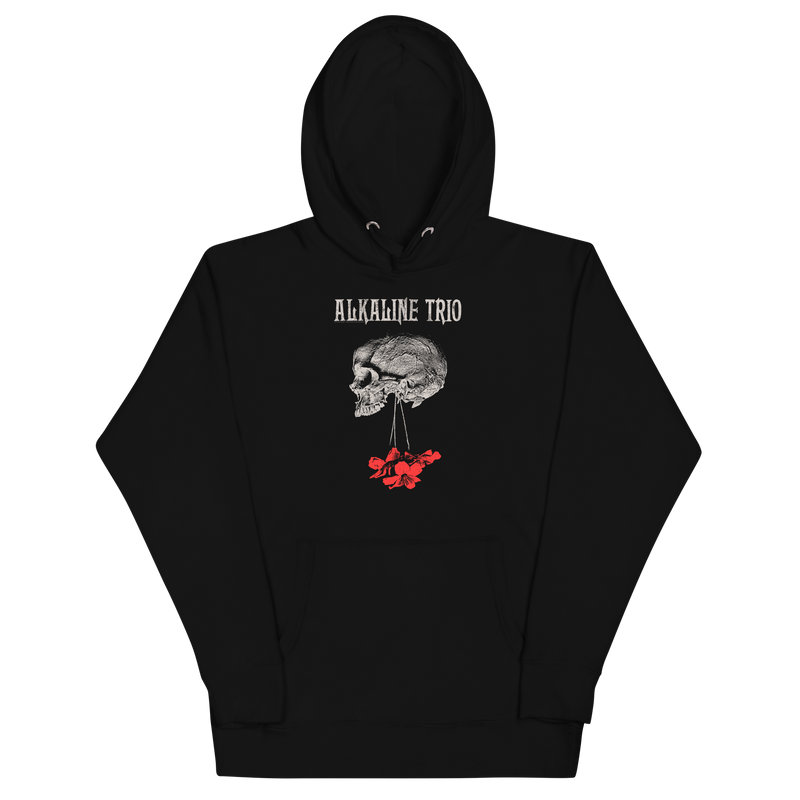 Stakes - Alkaline Trio Roses Blooming Hoodie - Black