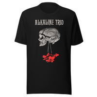 Stakes - Alkaline Trio Roses Blooming T-Shirt - Black