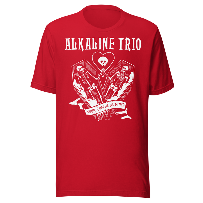 Stakes - Alkaline Trio Your Coffin or Mine T-Shirt - Black