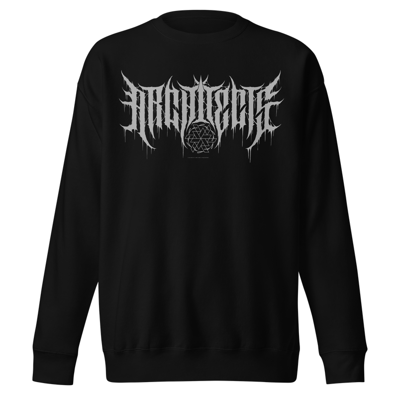 Stakes - Architects Gothic Logo Sweatshirt - Black