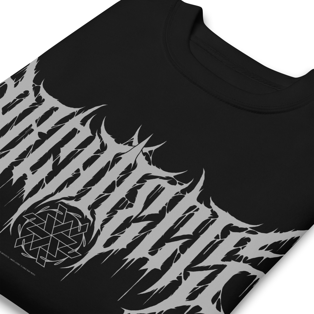 Stakes - Architects Gothic Logo Sweatshirt - Black