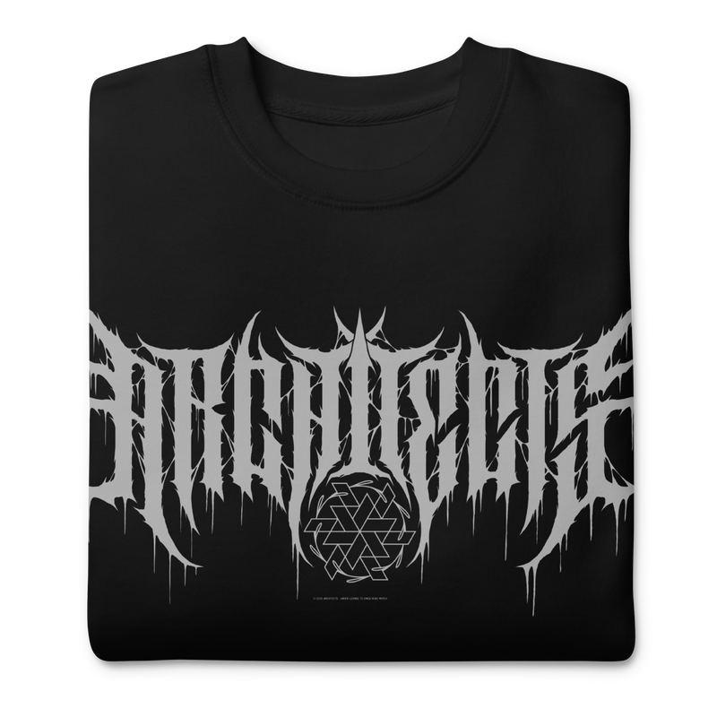 Stakes - Architects Gothic Logo Sweatshirt - Black