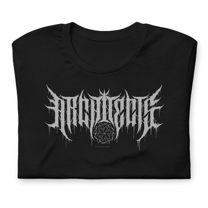 Stakes - Architects Gothic Logo T-Shirt - Black