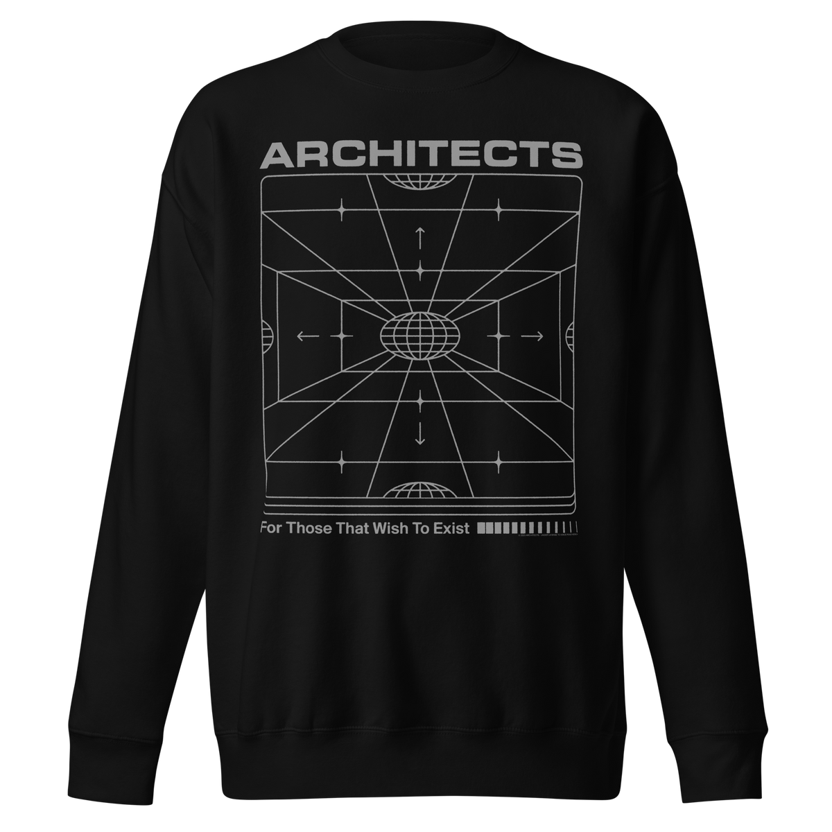 Stakes - Architects Wish to Exist Sweatshirt - Black