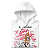 Stakes - Bad Religion 1989 European Tour Vintage Hoodie - White