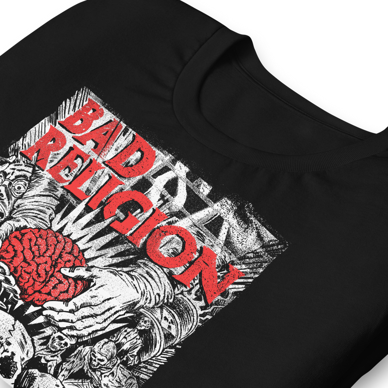 Stakes - Bad Religion Brains T-Shirt - Black