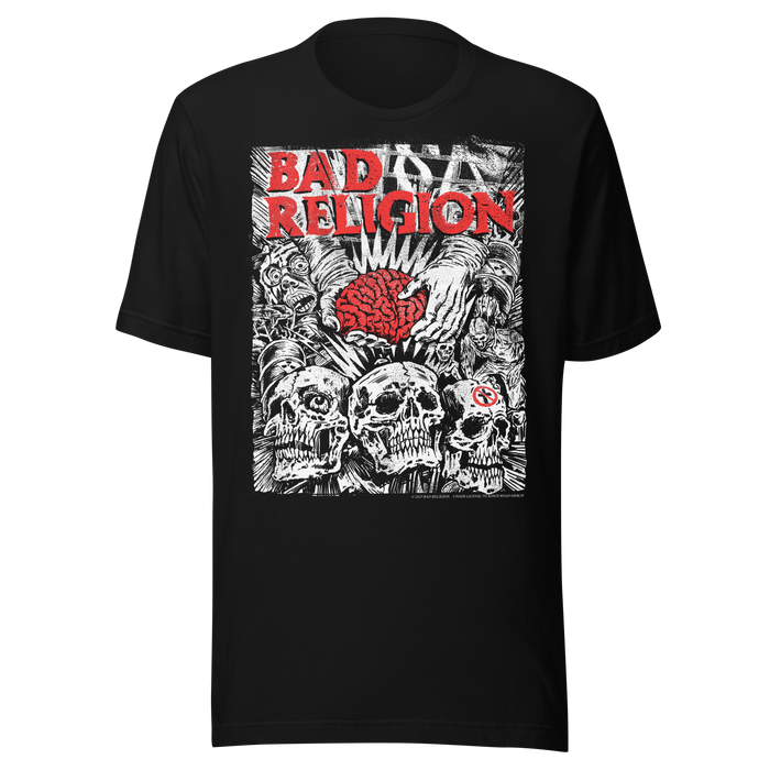 Stakes - Bad Religion Brains T-Shirt - Black
