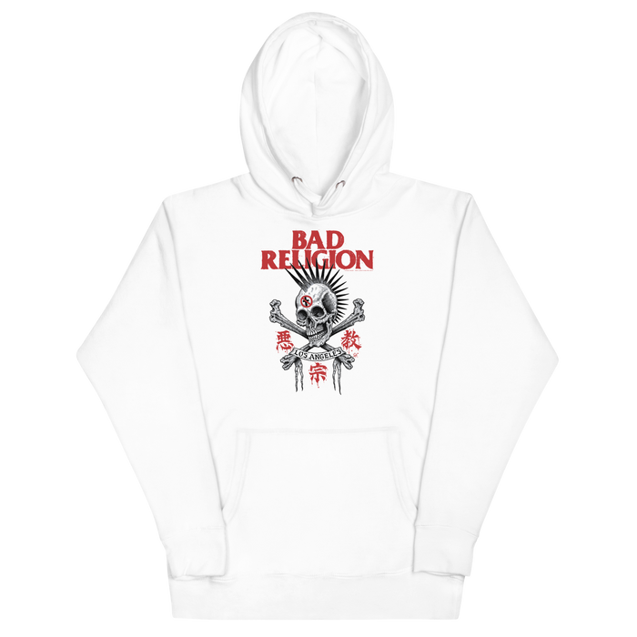 Stakes - Bad Religion City of Angels Hoodie - White