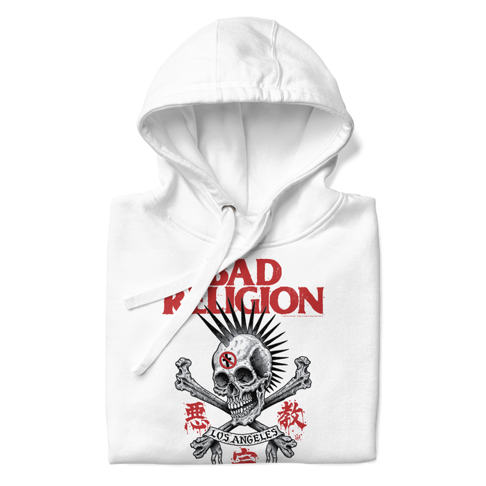 Stakes - Bad Religion City of Angels Hoodie - White