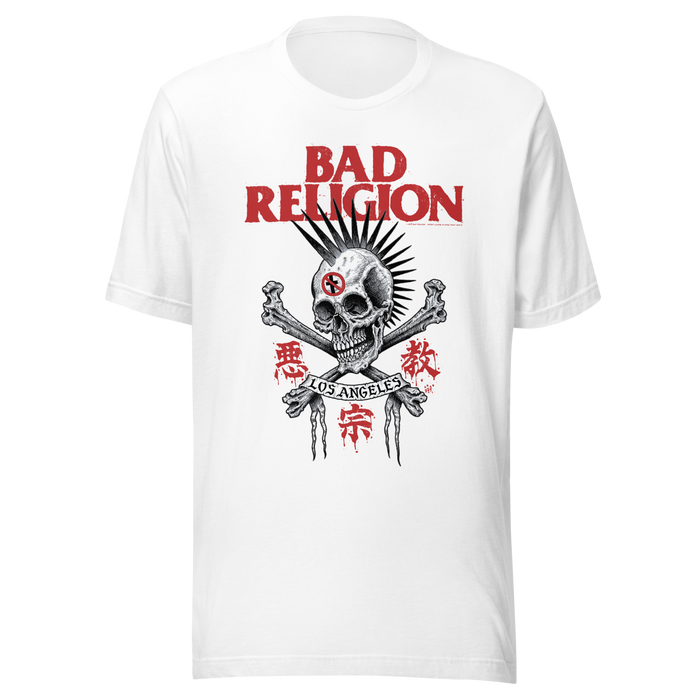 Stakes - Bad Religion City of Angels T-Shirt - White