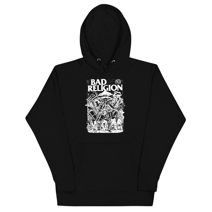 Stakes - Bad Religion Doomsday Hoodie - Black