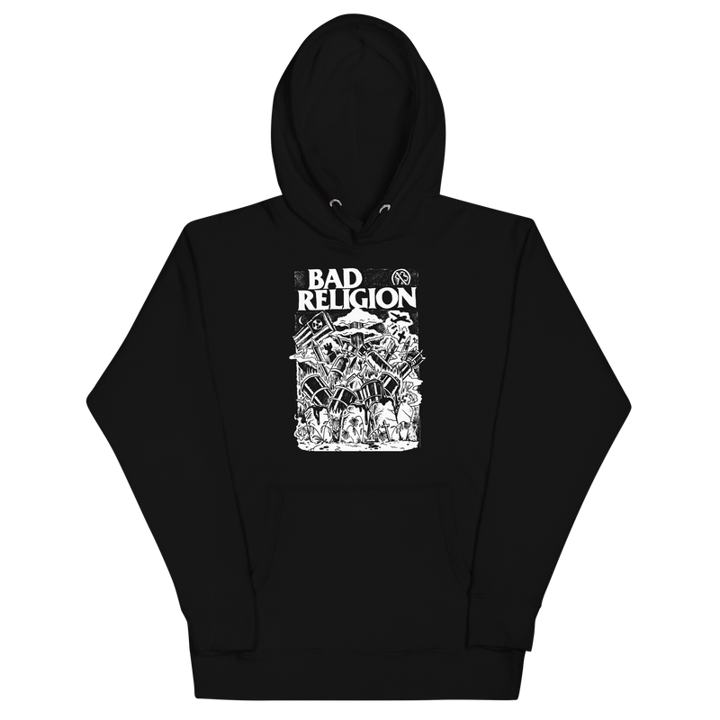 Stakes - Bad Religion Doomsday Hoodie - Black