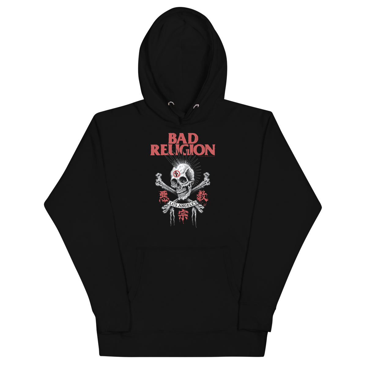 Stakes - Bad Religion Los Angeles Finest Hoodie - Black