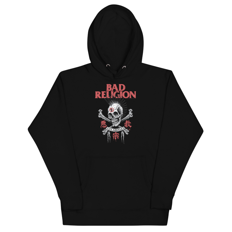 Stakes - Bad Religion Los Angeles Finest Hoodie - Black