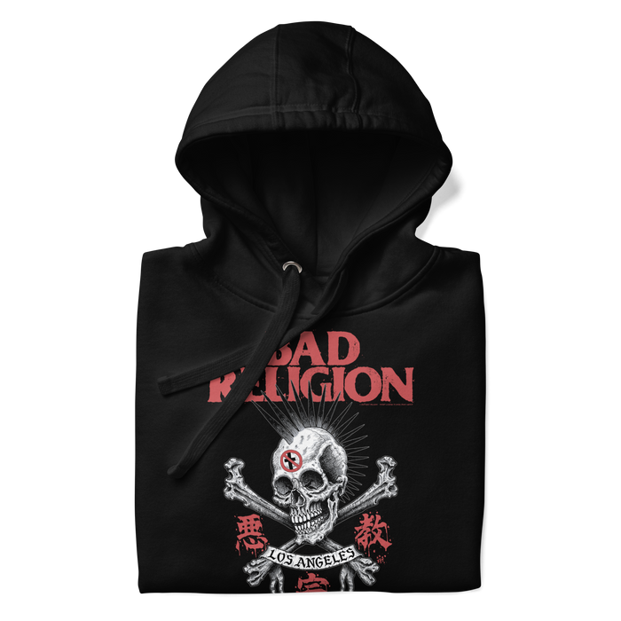 Stakes - Bad Religion Los Angeles Finest Hoodie - Black