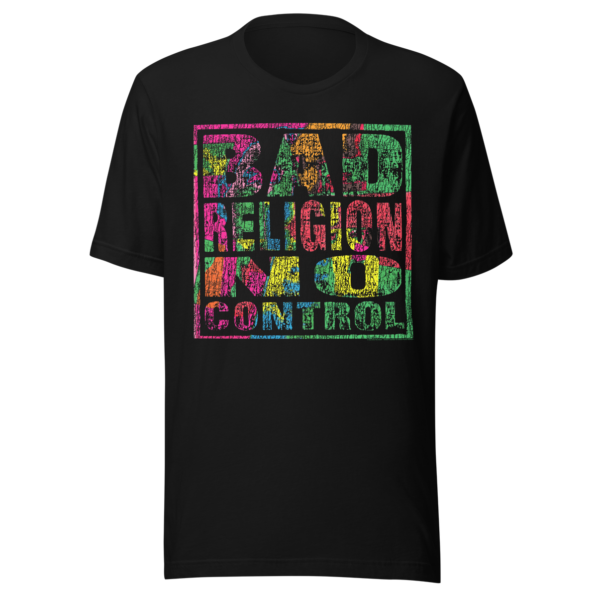 Stakes - Bad Religion No Control T-Shirt - Black