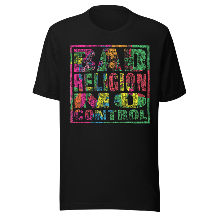 Stakes - Bad Religion No Control T-Shirt - Black