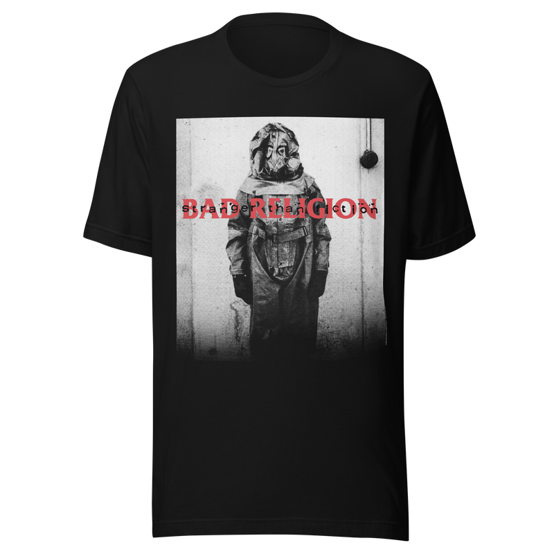 Stakes - Bad Religion Stranger Than Fiction T-Shirt - Black