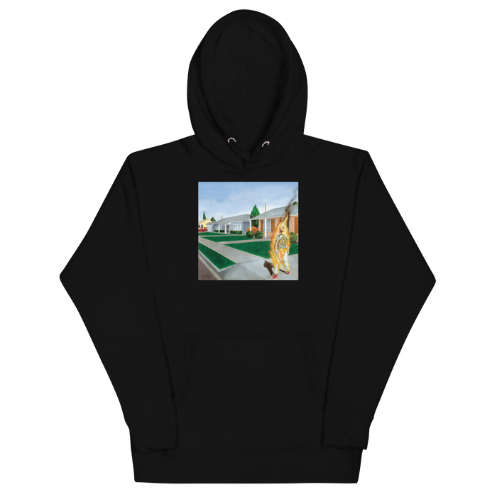 Stakes - Bad Religion Suffer Album Cover Hoodie - Black