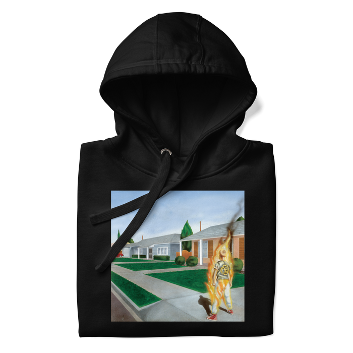 Stakes - Bad Religion Suffer Album Cover Hoodie - Black