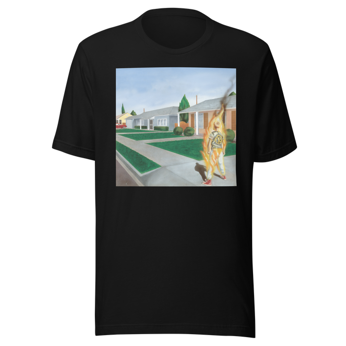 Stakes - Bad Religion Suffer Album Cover T-Shirt - Black