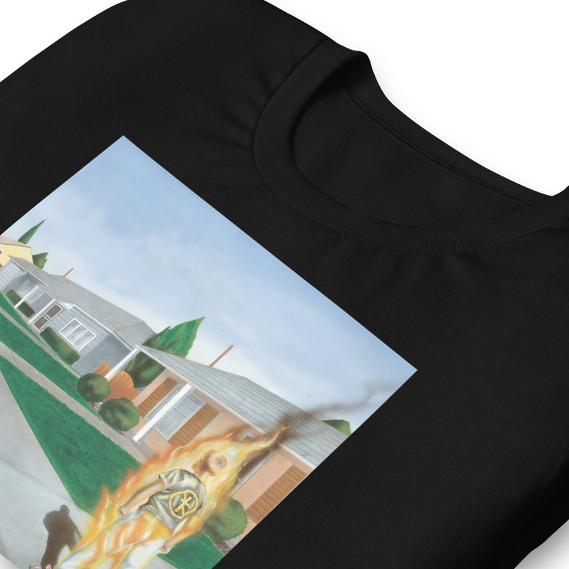 Stakes - Bad Religion Suffer Album Cover T-Shirt - Black