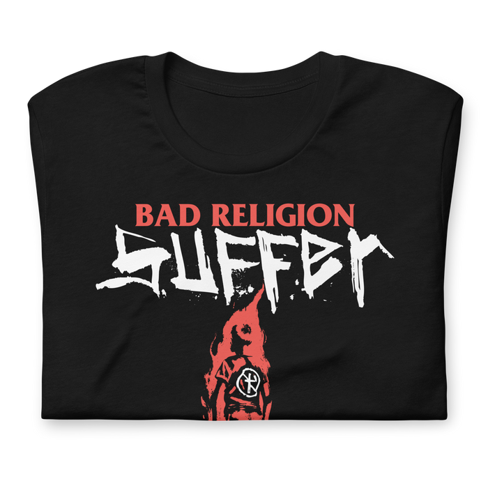 Stakes - Bad Religion Suffer T-Shirt - Black