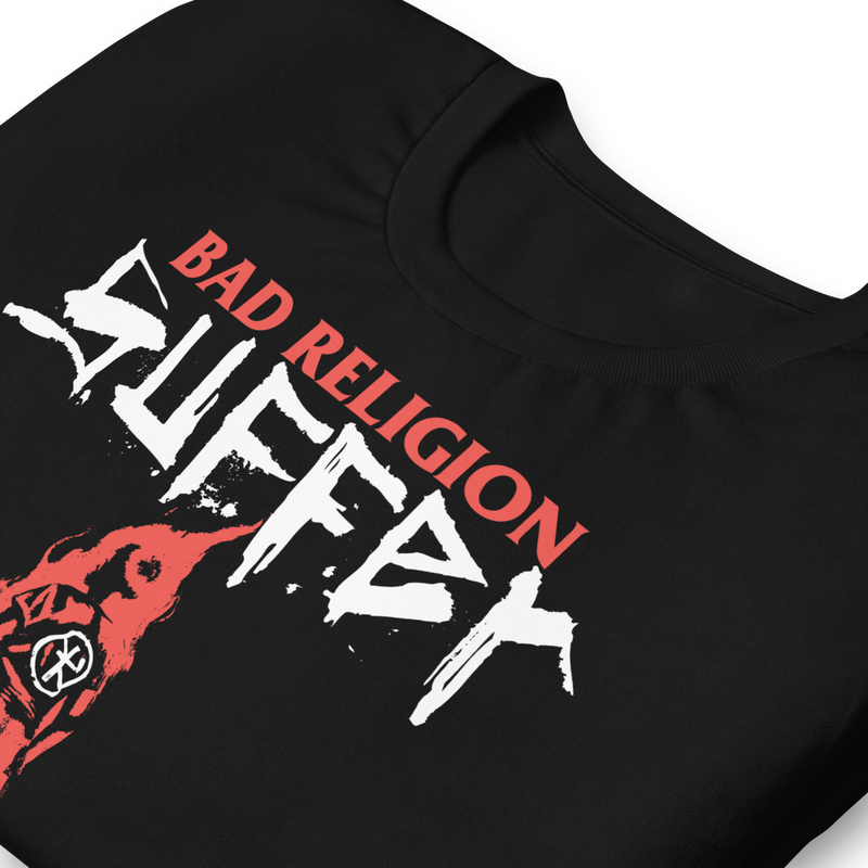 Stakes - Bad Religion Suffer T-Shirt - Black