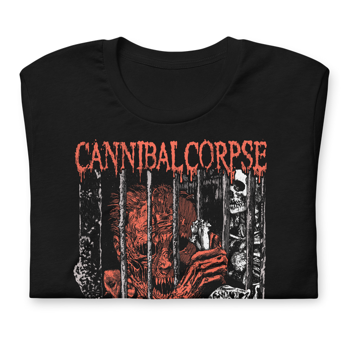 Stakes - Cannibal Corpse Behind Bars T-Shirt - Black