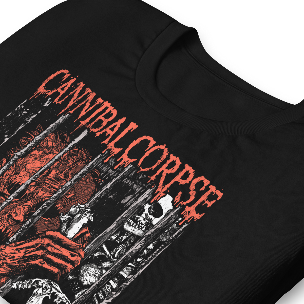 Stakes - Cannibal Corpse Behind Bars T-Shirt - Black