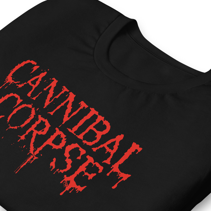 Stakes - Cannibal Corpse Blood Drip Logo T-Shirt - Black