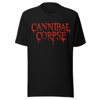 Stakes - Cannibal Corpse Blood Drip Logo T-Shirt - Black