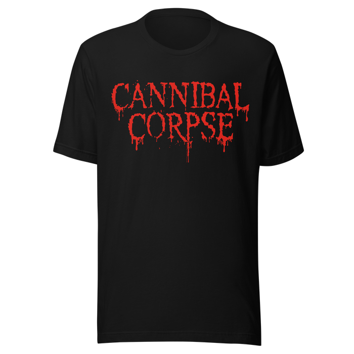 Stakes - Cannibal Corpse Blood Drip Logo T-Shirt - Black