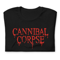 Stakes - Cannibal Corpse Blood Drip Logo T-Shirt - Black
