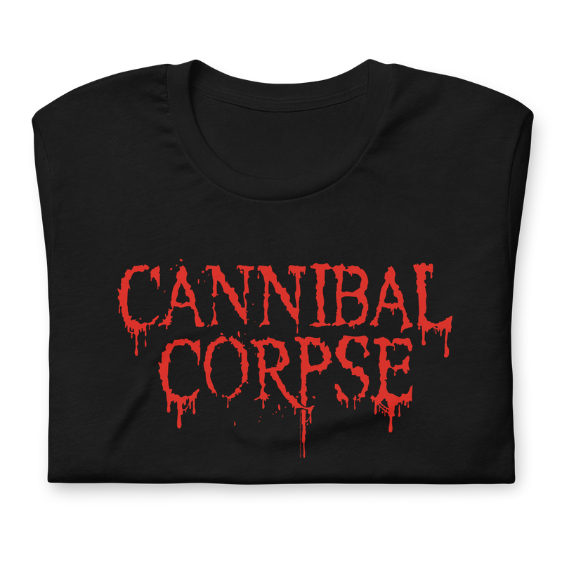 Stakes - Cannibal Corpse Blood Drip Logo T-Shirt - Black