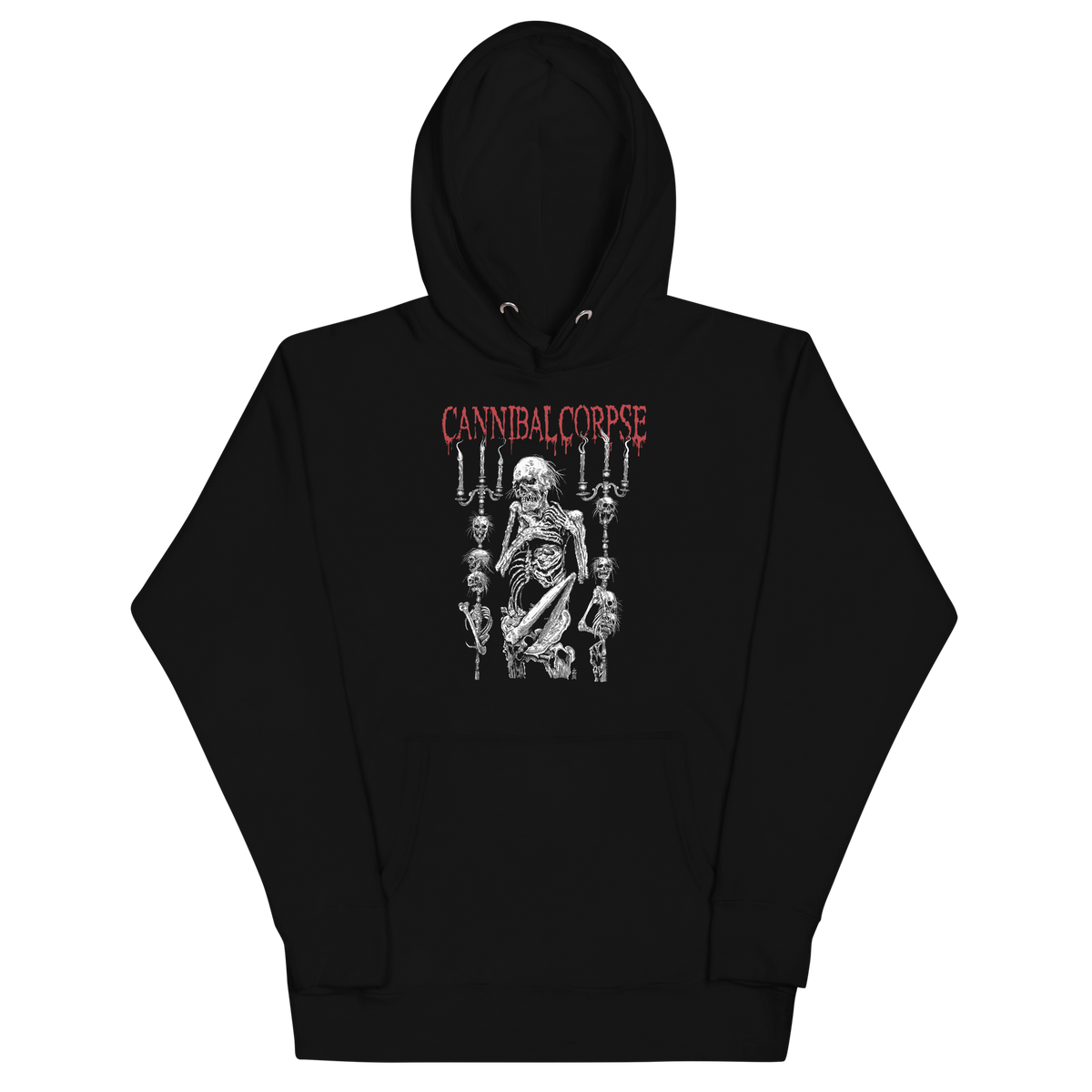 Stakes - Cannibal Corpse Candlelabra Hoodie - Black