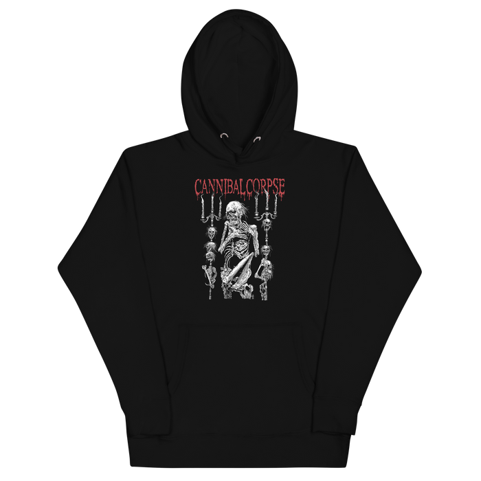 Stakes - Cannibal Corpse Candlelabra Hoodie - Black